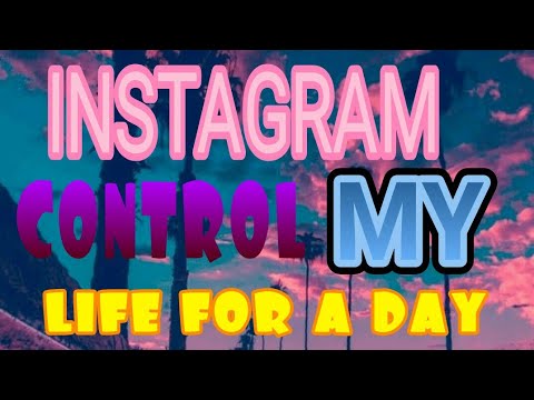 გამომწერები მართავენ ჩემ ერთ დღეს// Instagram followers control my one day